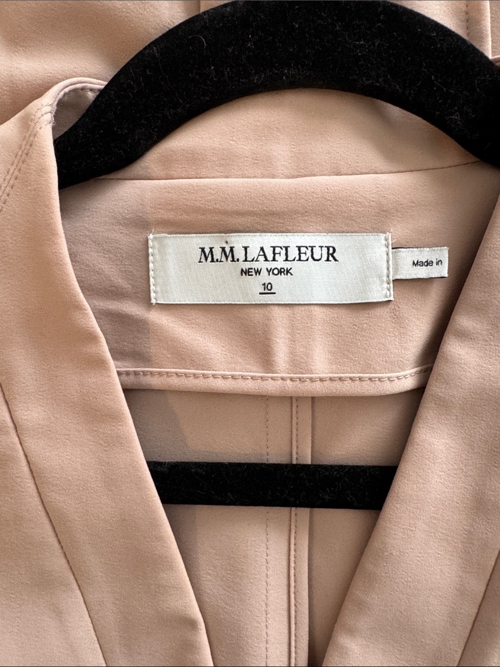 MM Lafleur Blush Pink Khaki Cassandra Midi Dress Vest Sleeveless Button Up Front - Picture 5 of 7